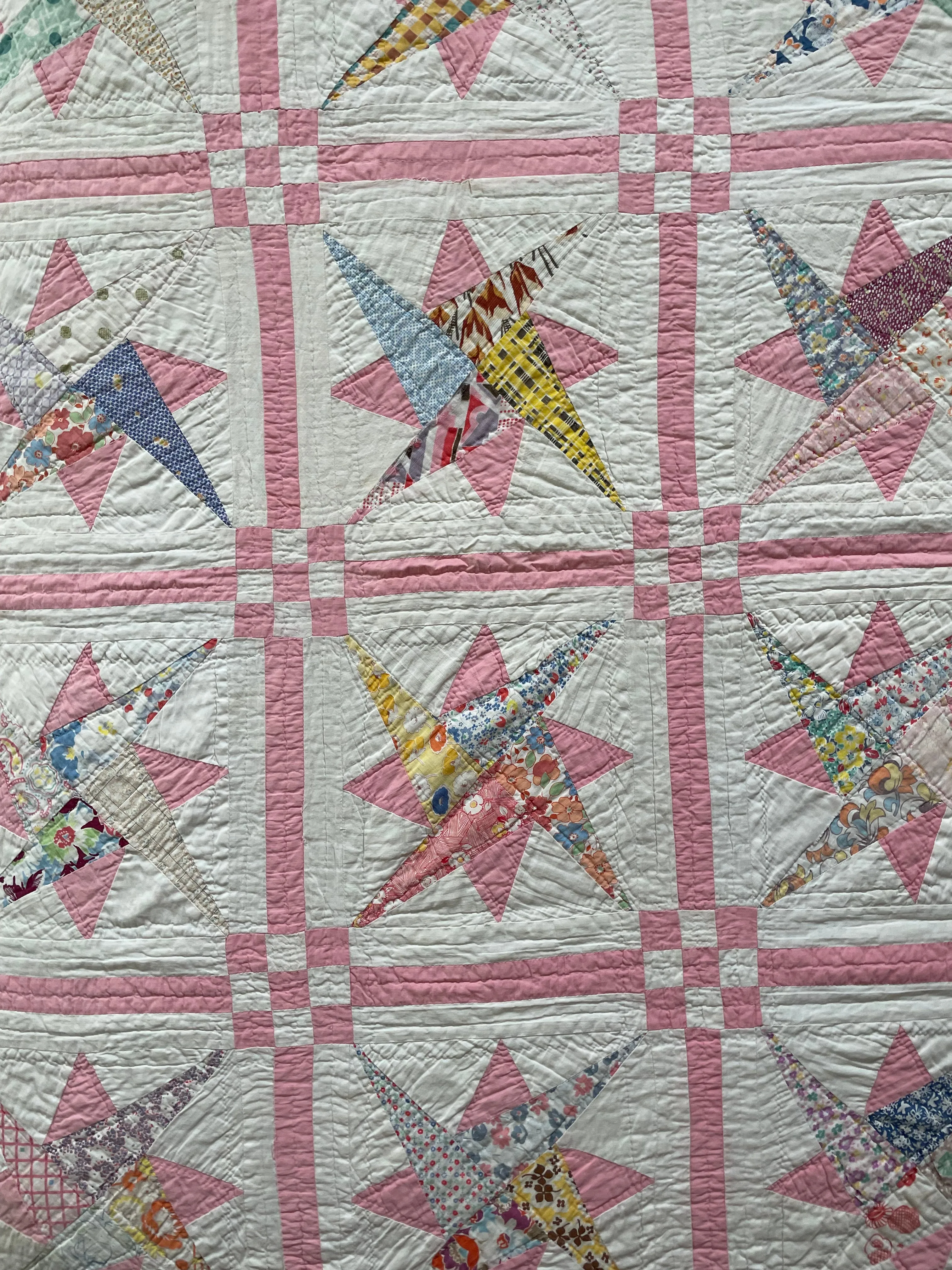 Vintage Starry Path Quilt