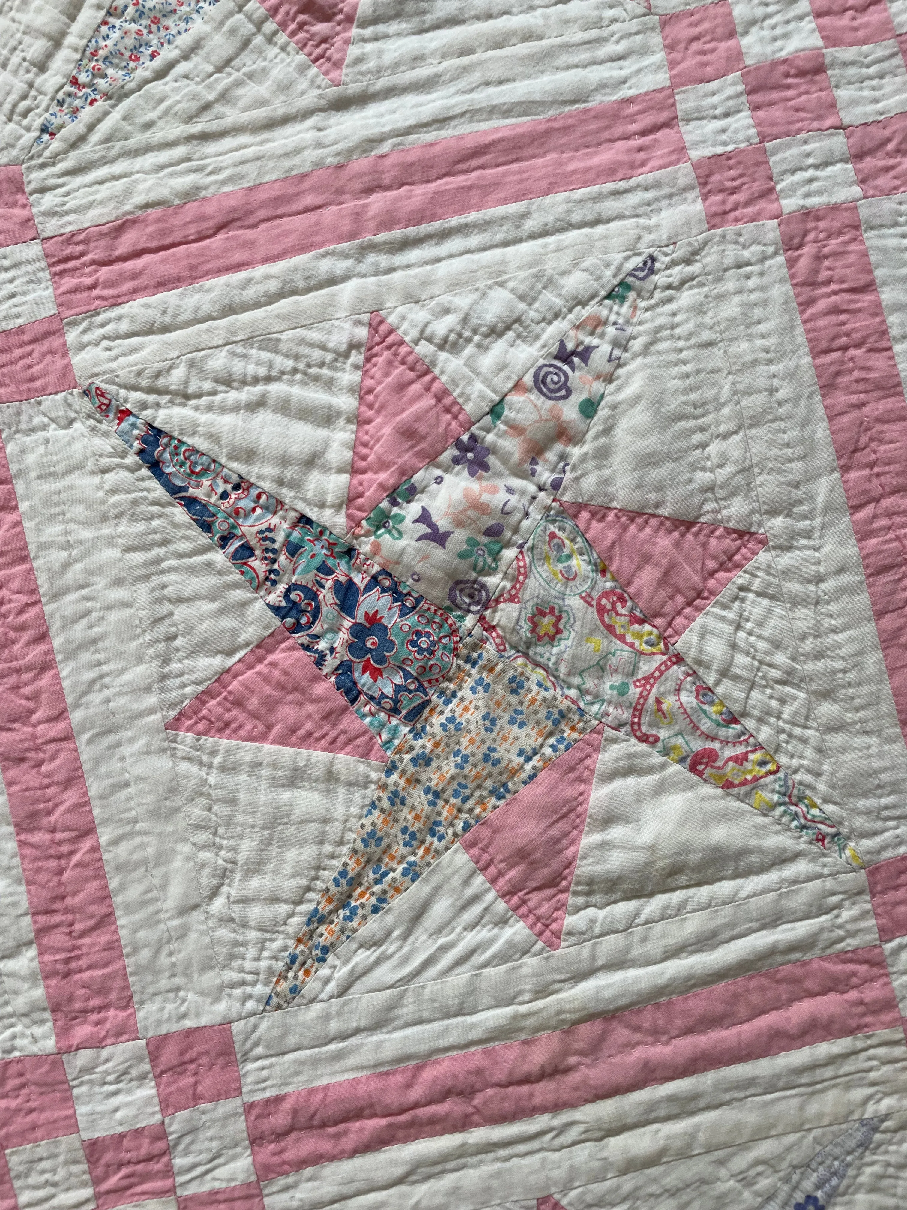 Vintage Starry Path Quilt