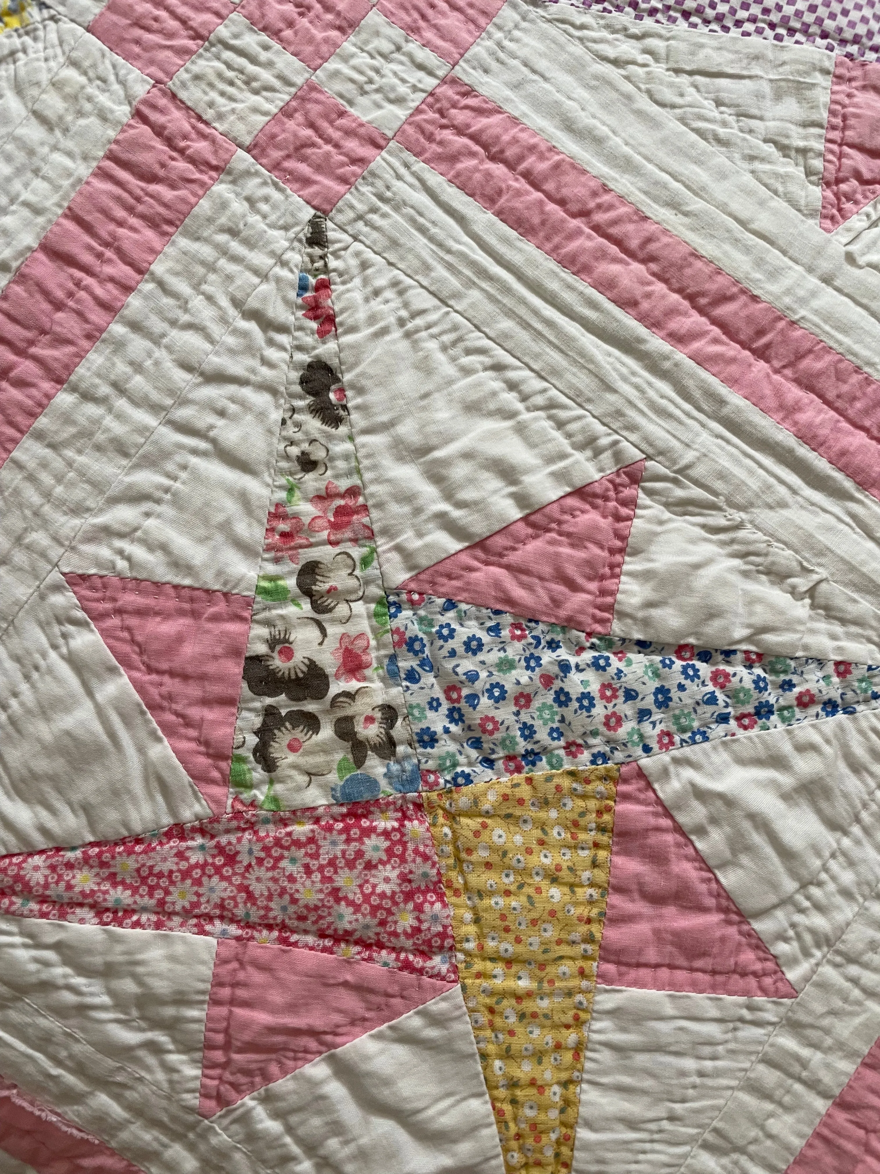 Vintage Starry Path Quilt