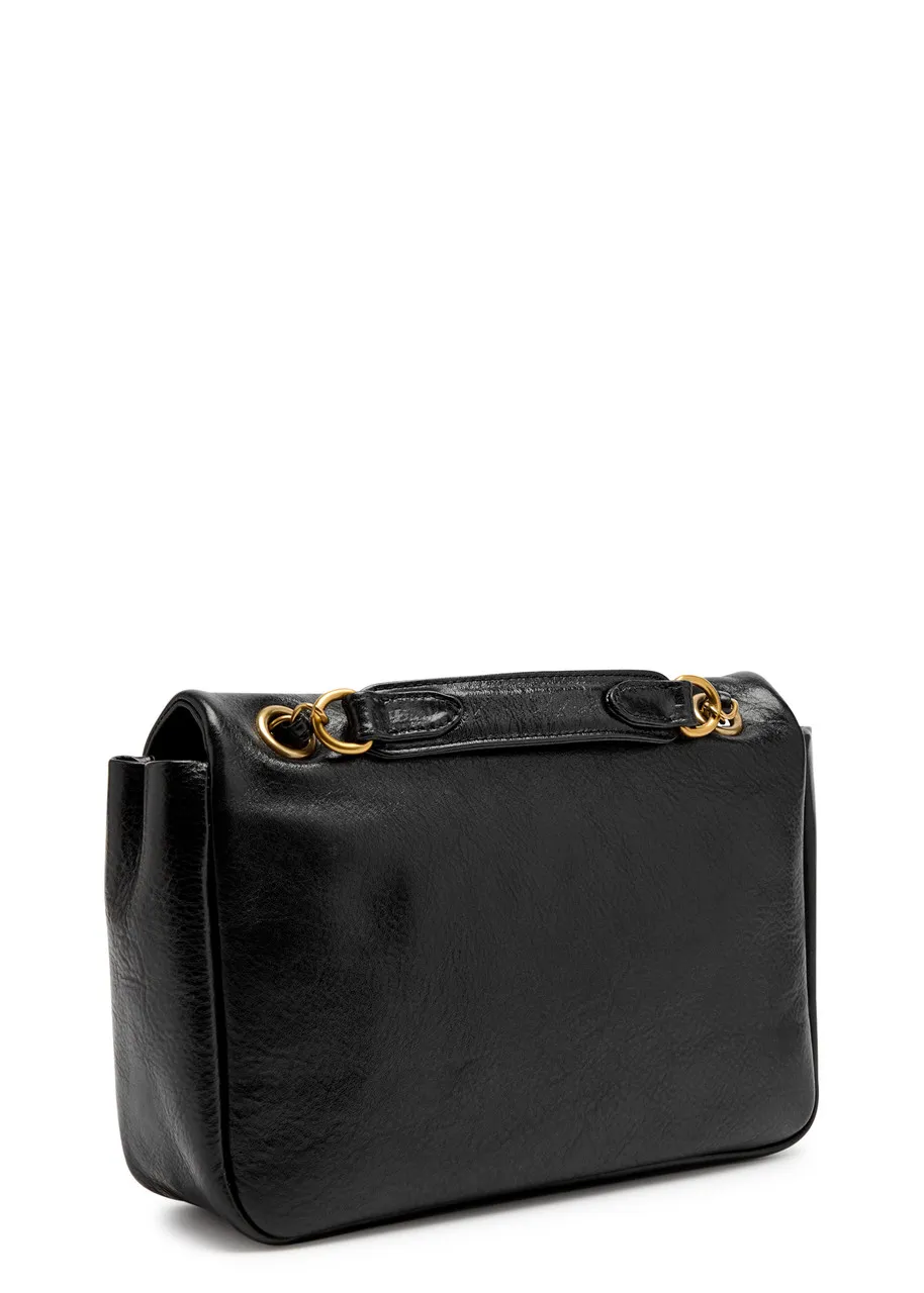 VIVIENNE WESTWOOD Anita leather shoulder bag  -                         -                     -                