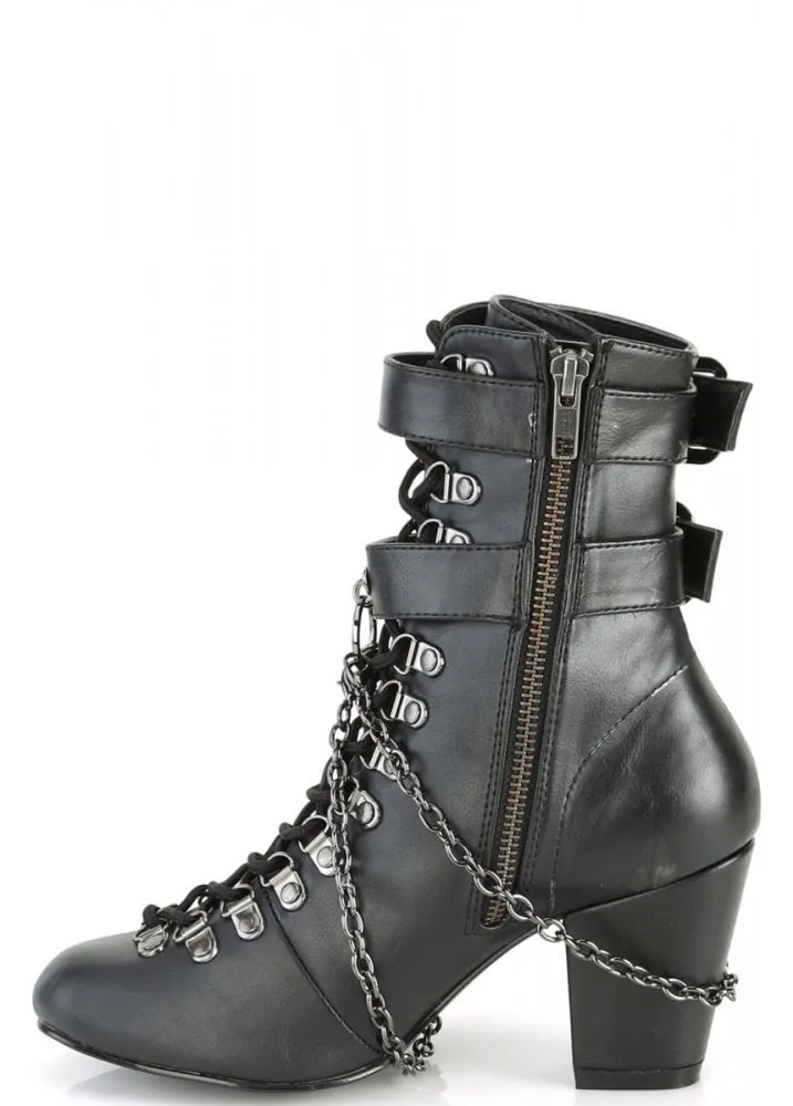 Vivika 128 Coffin Buckle Boot