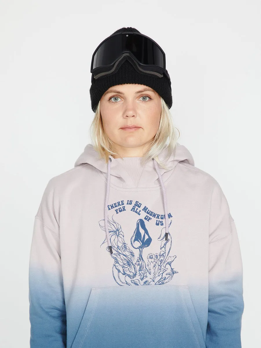 Vol Peak Fleece Hoodie - Petrol Blue