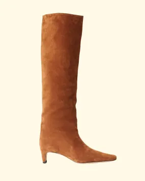 Wally Boot | Tan Suede