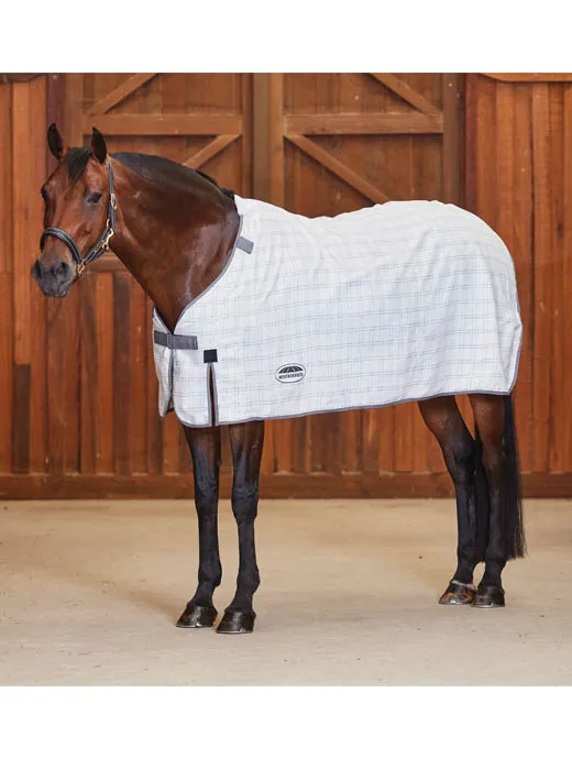 Weatherbeeta Cotton Sheet Liner White/Grey | Griggs Equestrian