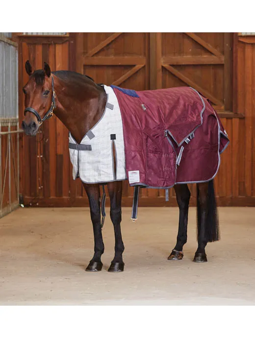 Weatherbeeta Cotton Sheet Liner White/Grey | Griggs Equestrian