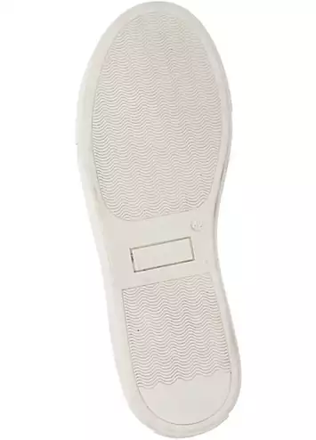 White Colton Cupsole Trainers by Hush Puppies | Look Again