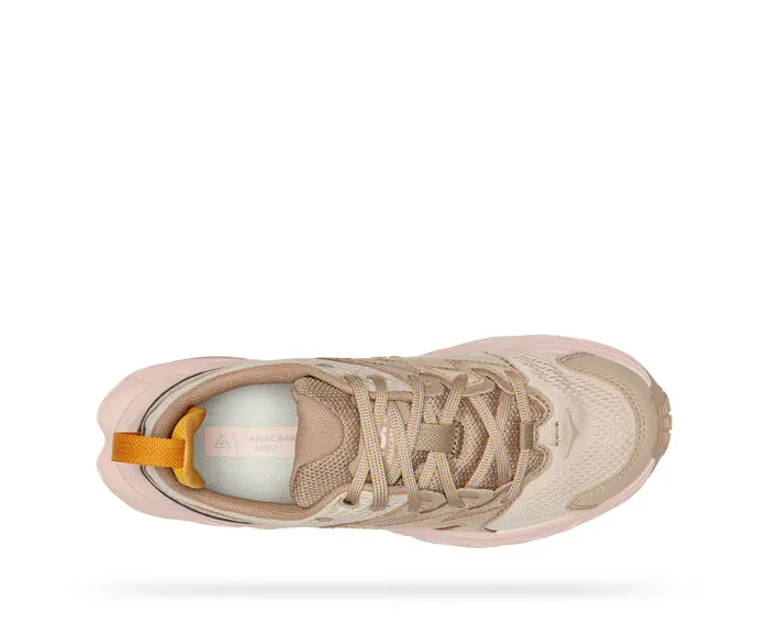 Womens Hoka Anacapa Breeze in Oxford Tan/Peach Whip