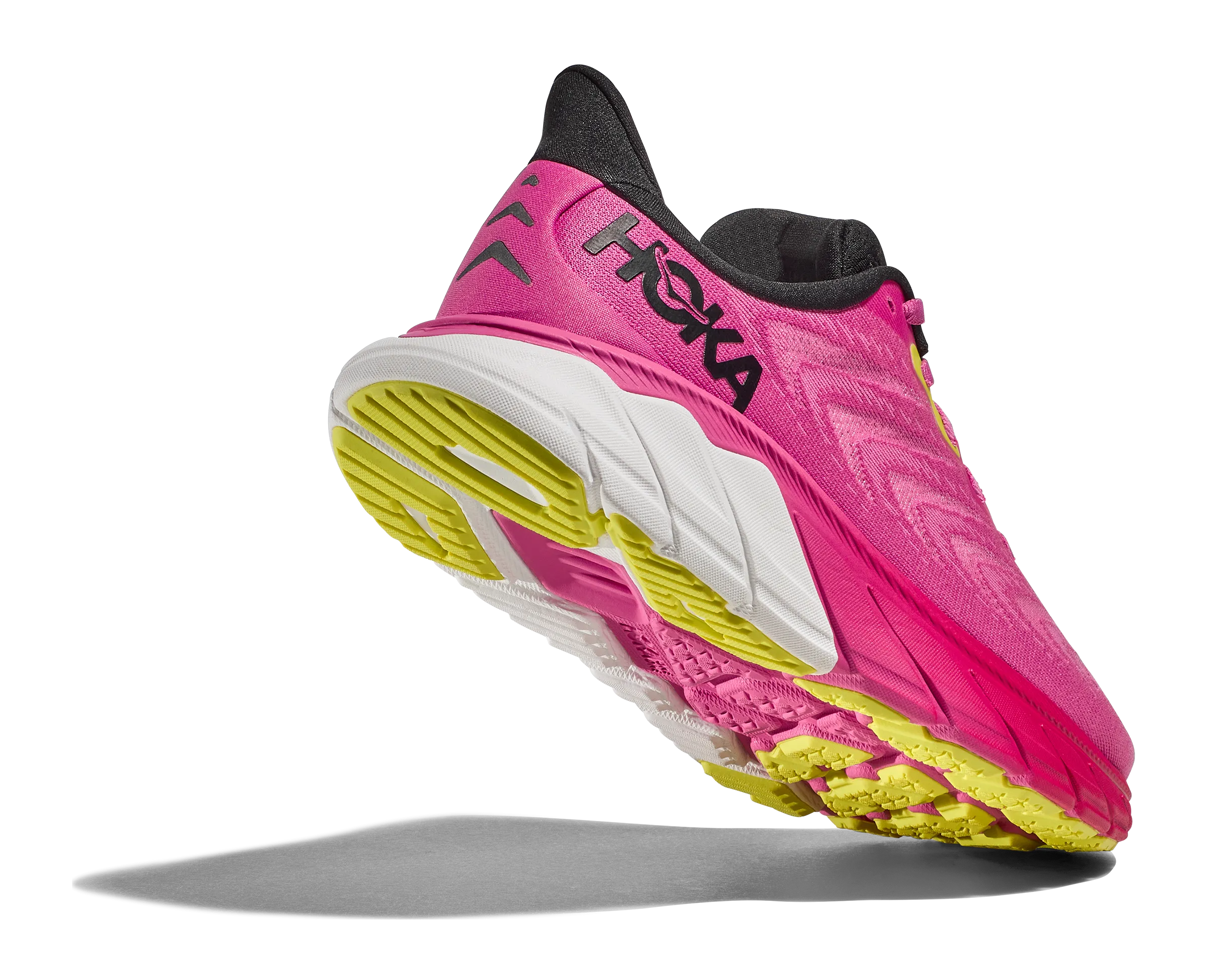 Women's Hoka Arahi 6 Color: Strawberry / Black