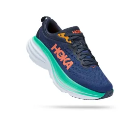 Womens Hoka Bondi 8 in Outer Space/Bellwether Blue