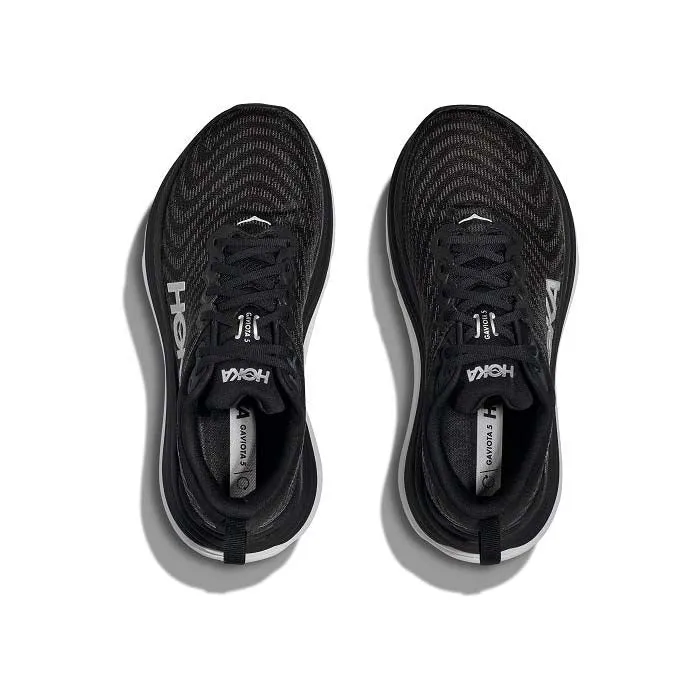 Womens Hoka Gaviota 5 in Black/White