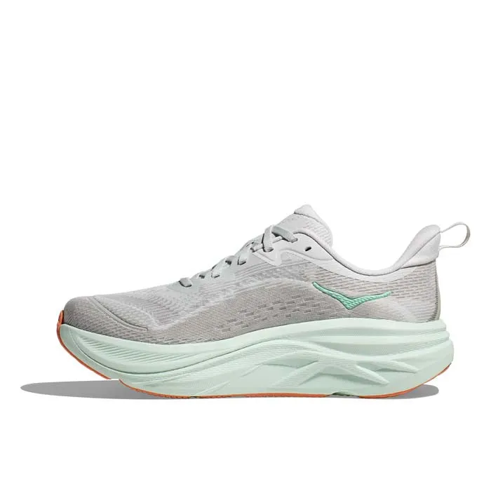 Womens Hoka Skyflow in Cosmic Grey/Seafoam