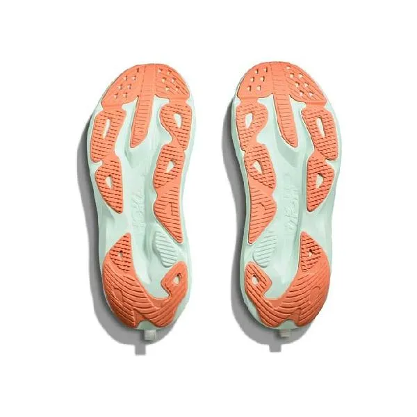 Womens Hoka Skyflow in Cosmic Grey/Seafoam