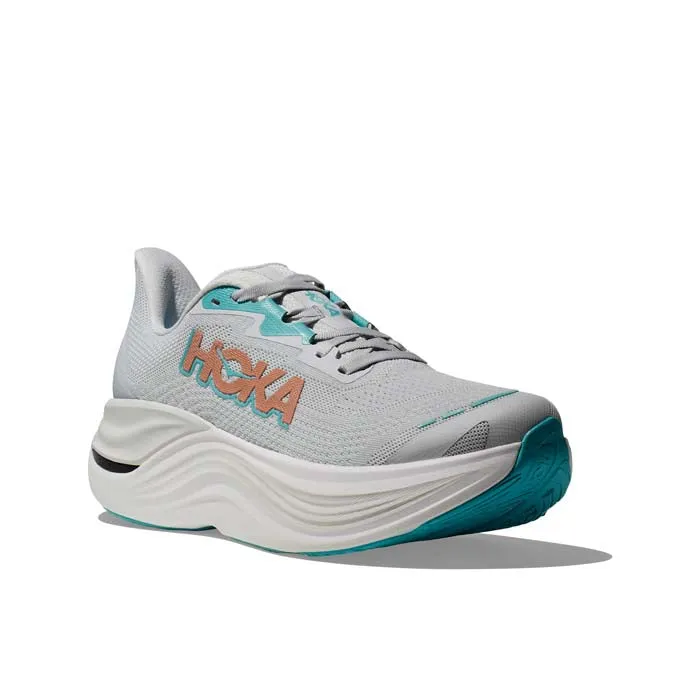 Womens Hoka Skyward X in Cosmic Grey/Rose Gold