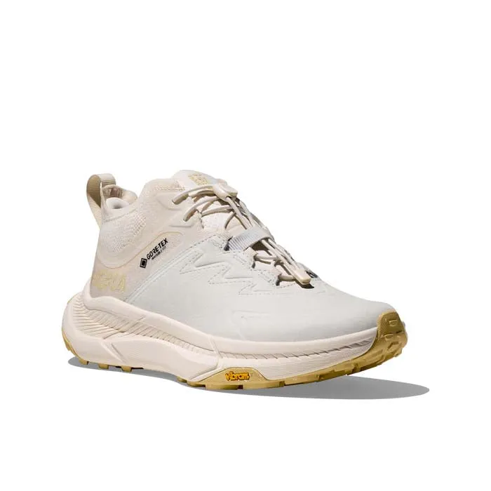 Womens Hoka Transport Chukka GTX in Alabaster/Alabaster